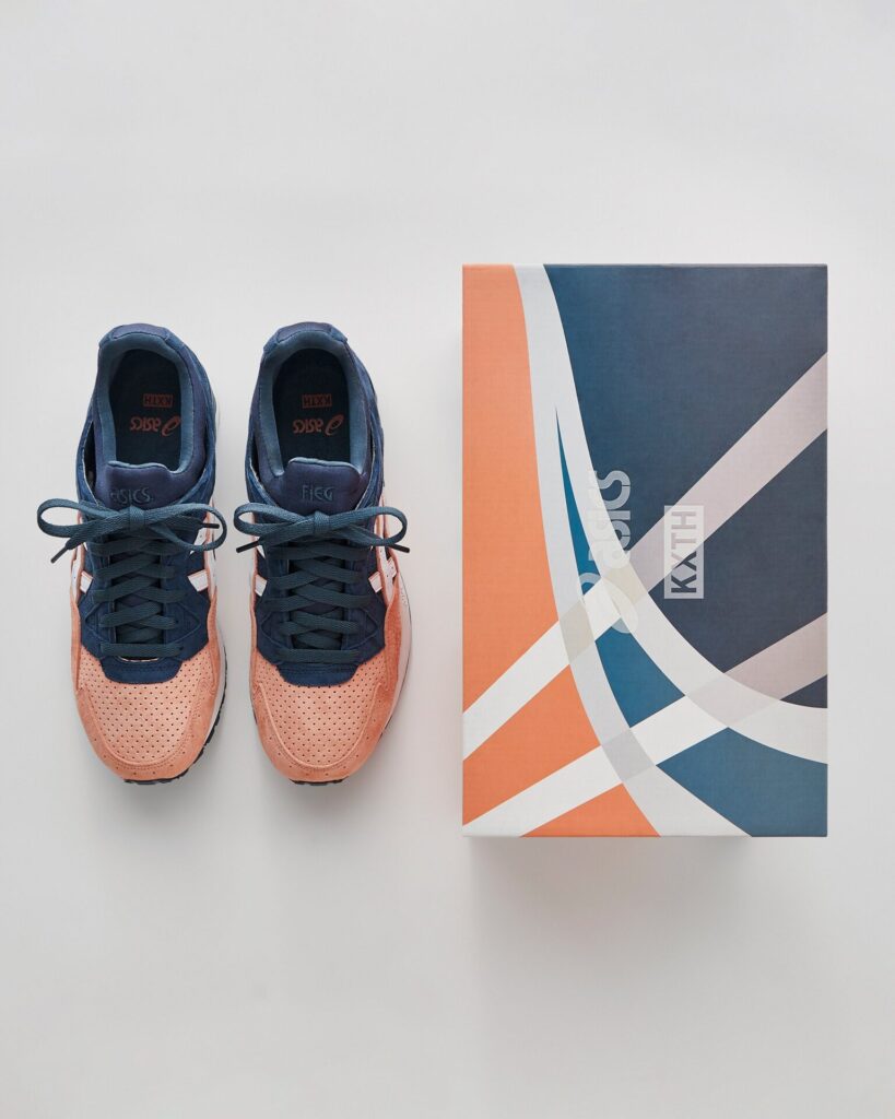 KITH×ASICS Gel-Lyte V　Salmon toe