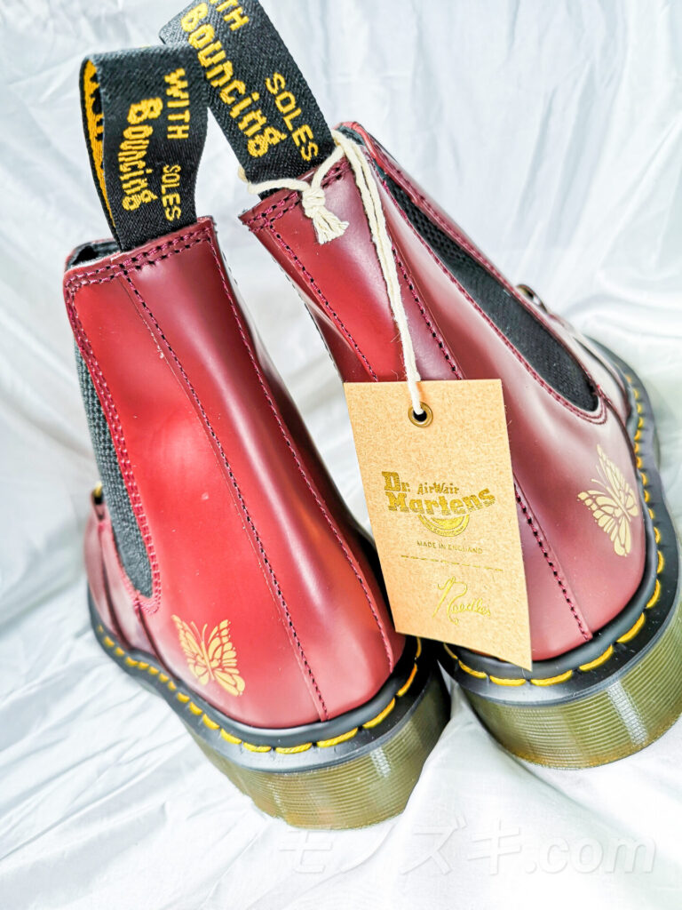 Dr.Martens×Needleコラボ ヒールタブ