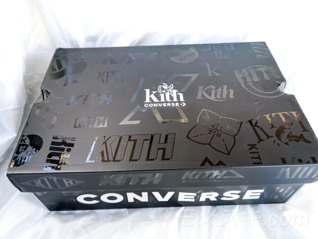 KITH×CONVERSE ロゴ入りボックス