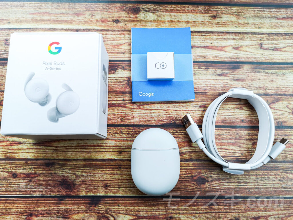 Google Pixel Buds A-Series 同梱品