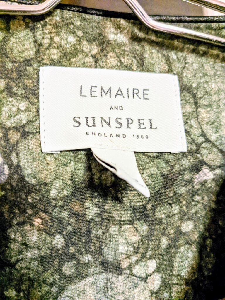 LEMAIRE AND SUNSPEL カプセルコレクション