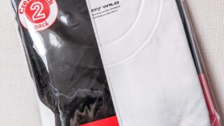 コストコで買ったBODY WILDの長袖パックTシャツ