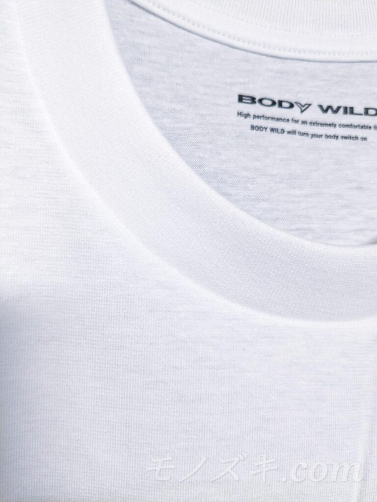 BODY WILD 長袖パックTシャツ ネックリブ