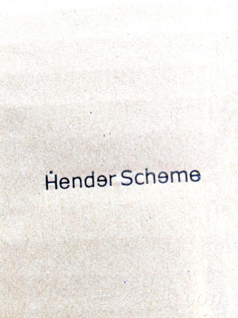 Hender Schema（エンダースキーマ）ブランドロゴ
