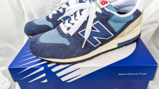 NewBalance 996 TB ネイビー Made in USA テディ・サンティス