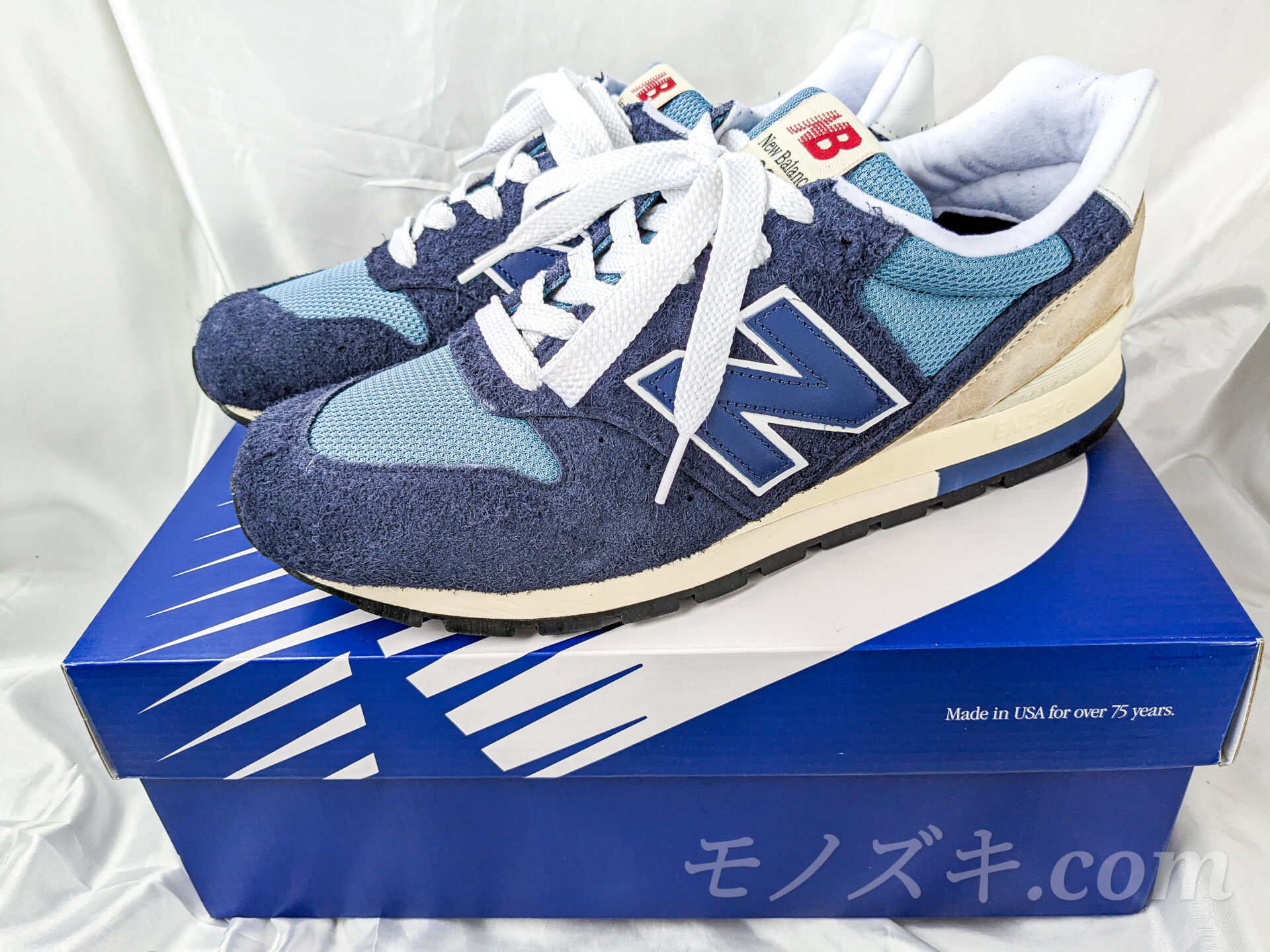 NewBalance 996 TB ネイビー Made in USA テディ・サンティス