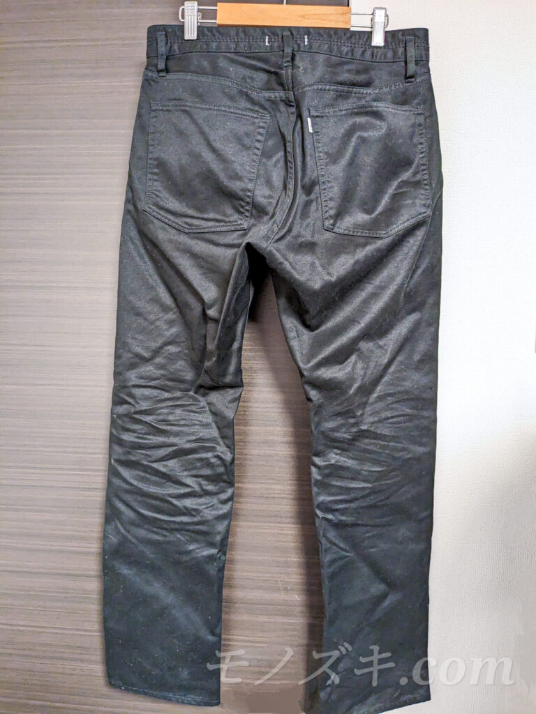 nonnative DWELLER 5P JEANS 03 セルビッジデニム バックショット