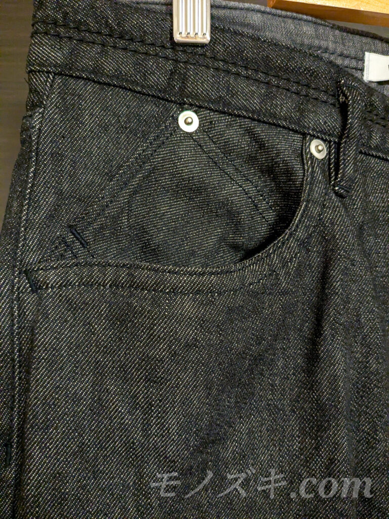 nonnative DWELLER 5P JEANS 01 13オンスブラックデニム コインポケット