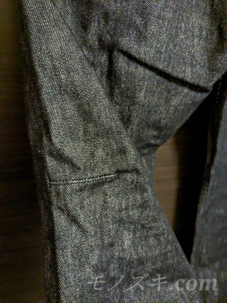 nonnative DWELLER 5P JEANS 01 13オンスブラックデニム ヒザ裏ダーツ