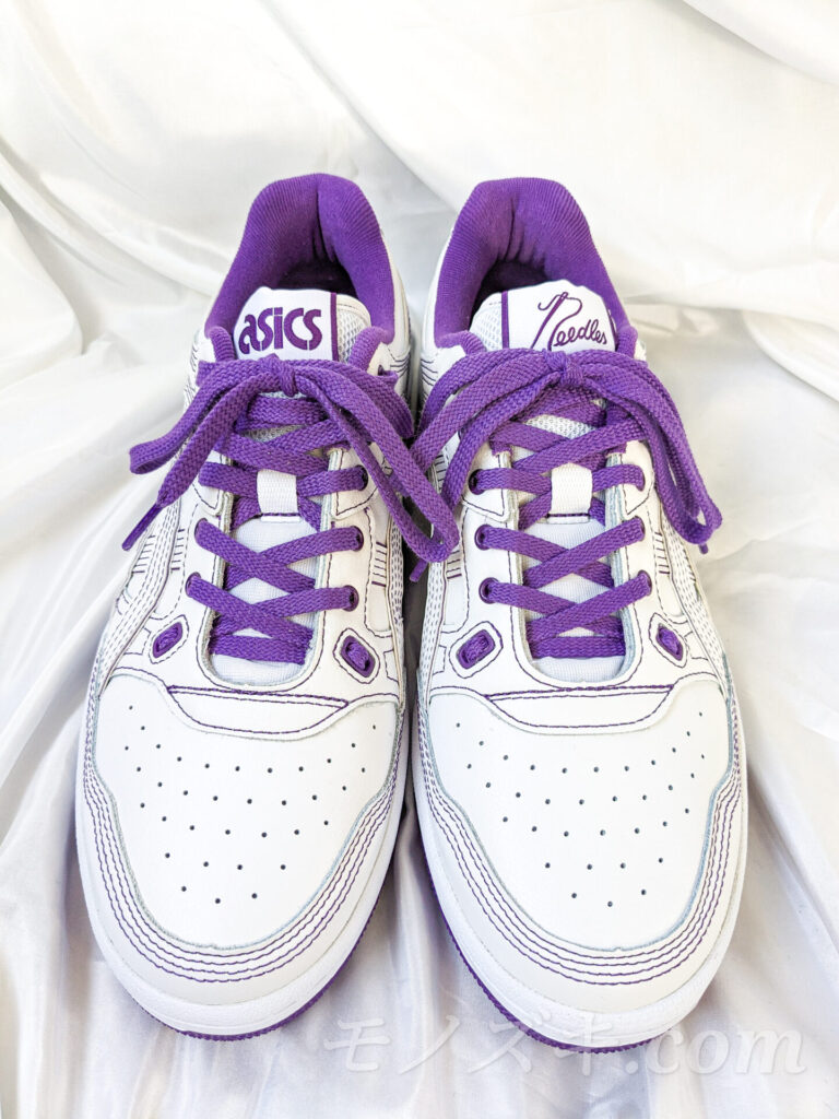 asics × Needles EX89 パープルシューレース