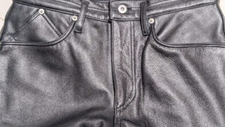 DWELLER 5P JEANS 01 COW LEATHER サムネイル