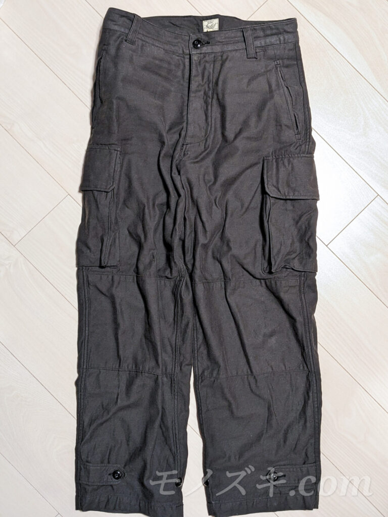 GOLD（ゴールド）東洋エンタープライズ LIGHT BACKSATIN M-47 CARGO PANTS