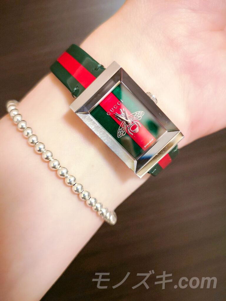 GUCCI 時計着画コーデ