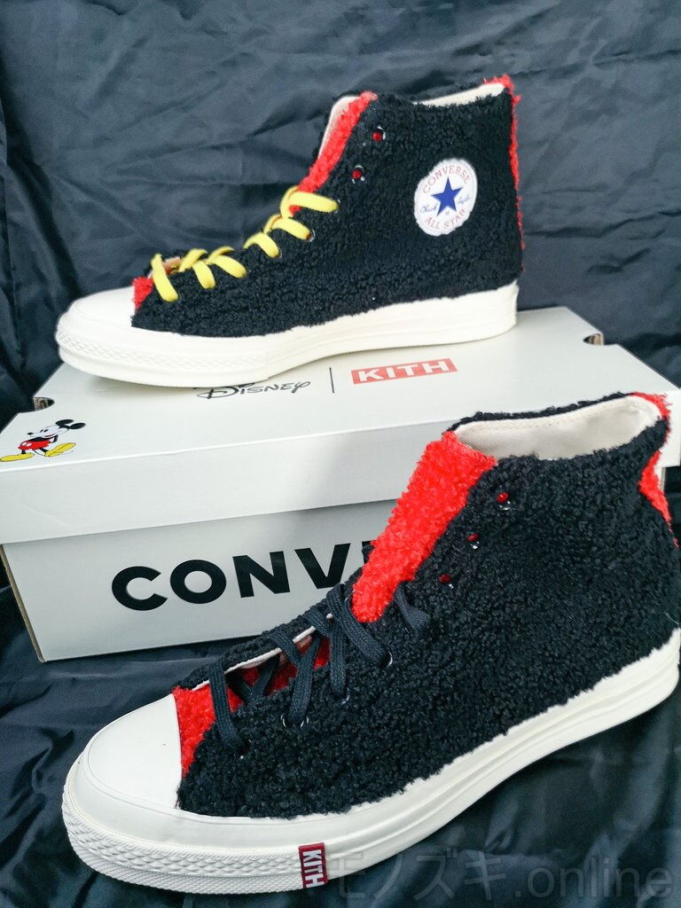 KITH × Disney × CONVERSE ミッキースニーカー