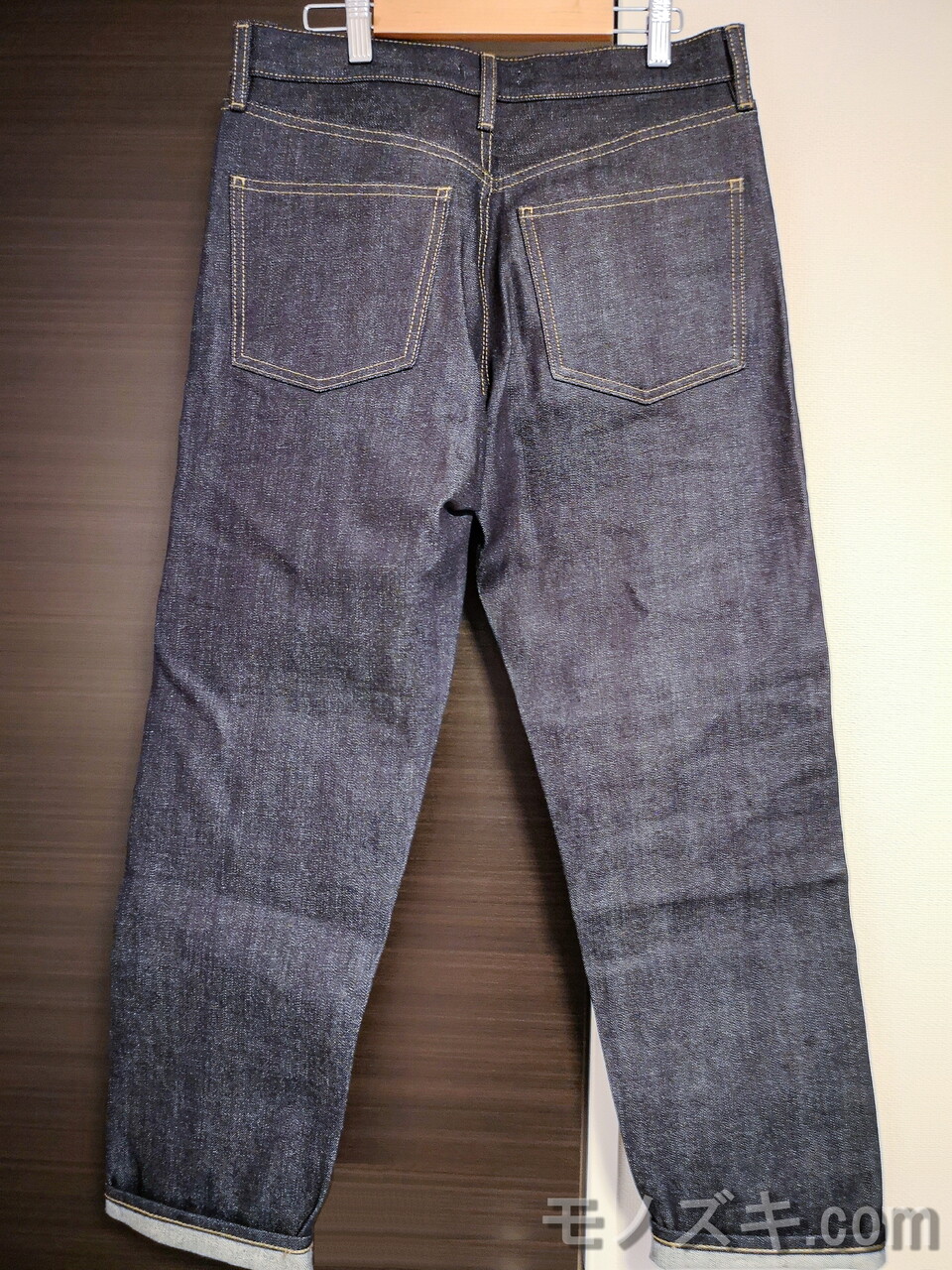 ユニクロU 2021SS セルビッジデニム バック
