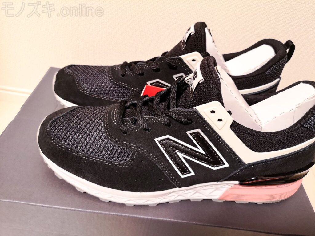 NewBalance MS574stk サイド斜め上