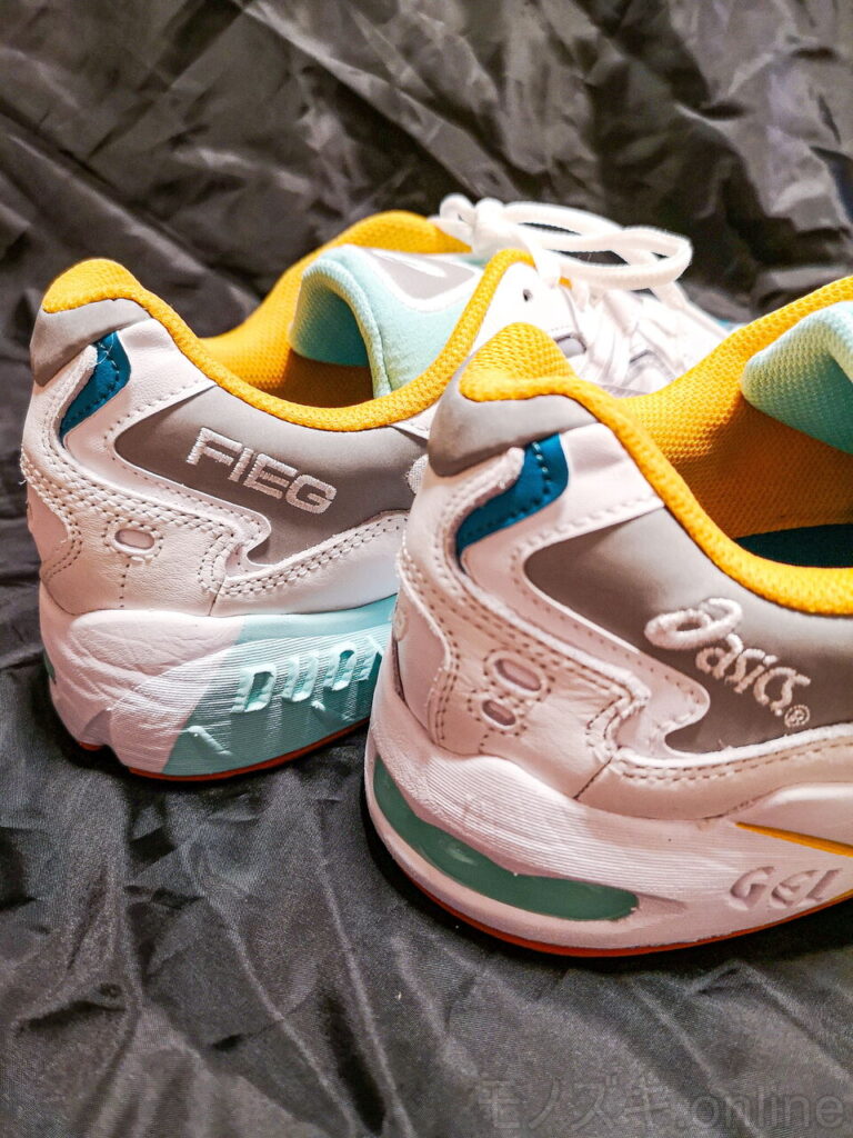 GEL KAYANO 5 OG OASIS RonnieFieg ASICS_FIEGロゴ