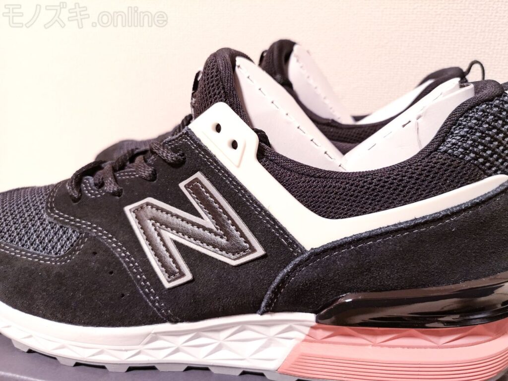 NewBalance MS574stk 斜め後ろ