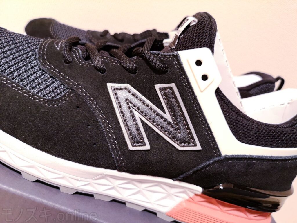 NewBalance MS574stk ロゴアップ